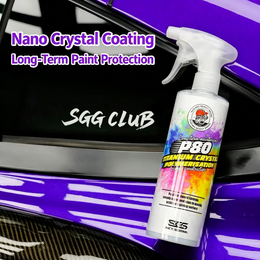 SGG P80 Titanium Crystal Polymer Coating 500ml | Spray-On Paint Sealant for Cars
